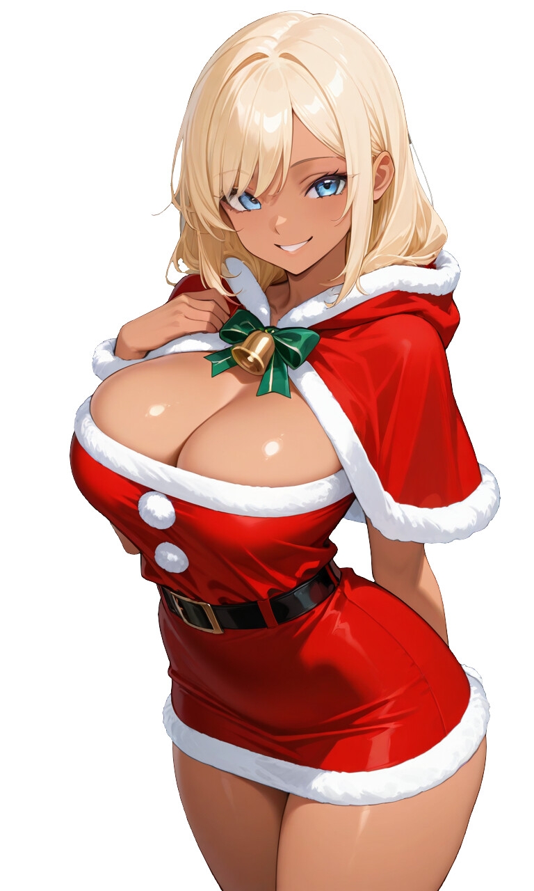 褐色ギャルサンタはいい子のオタク君とホワイトクリスマスがしたい【中出し/絶倫痴女/変態】 画像7