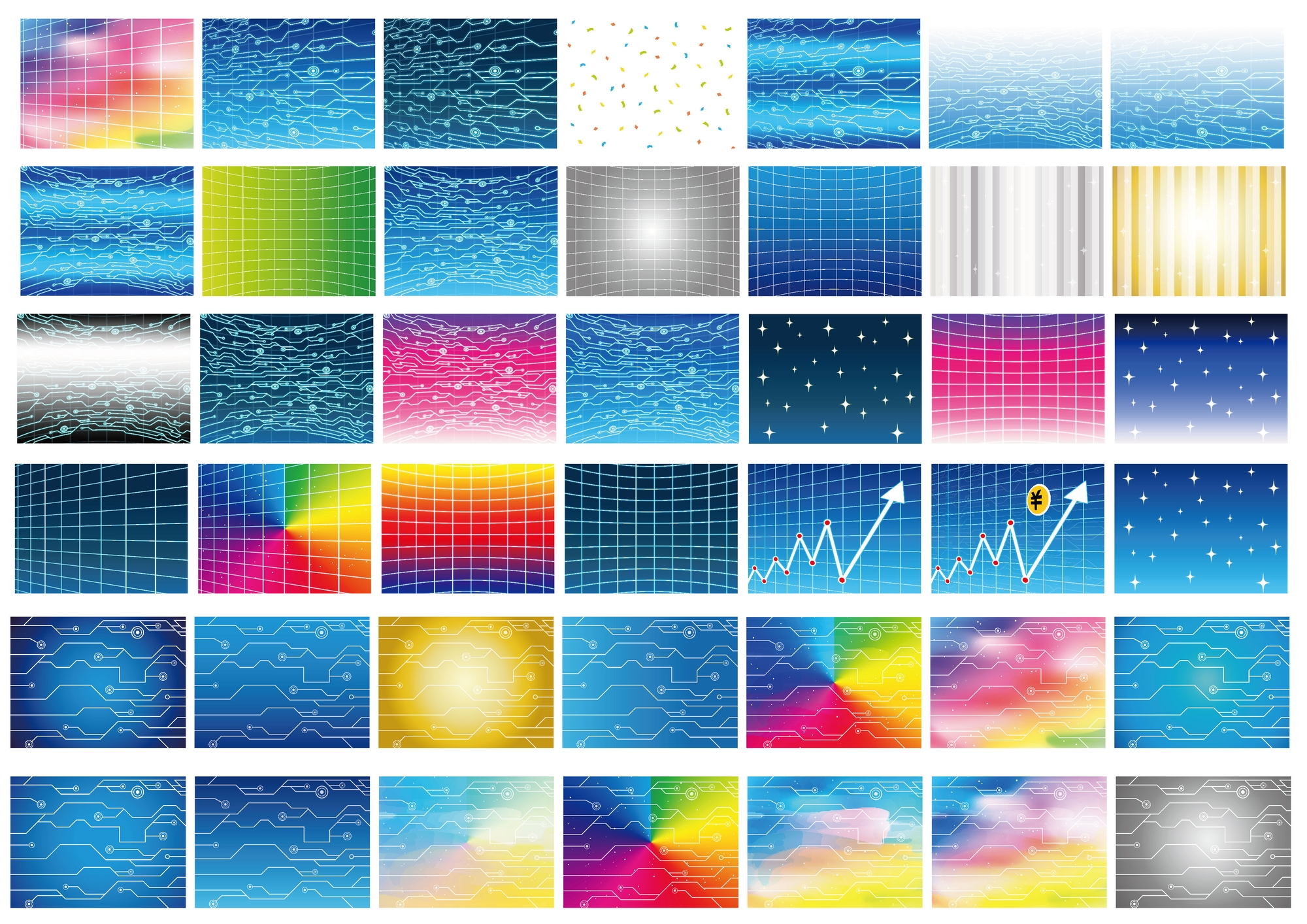 背景イラスト486点 パート3 JPEG・PNGデータ