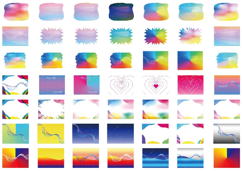 背景イラスト486点 パート3 JPEG・PNGデータ