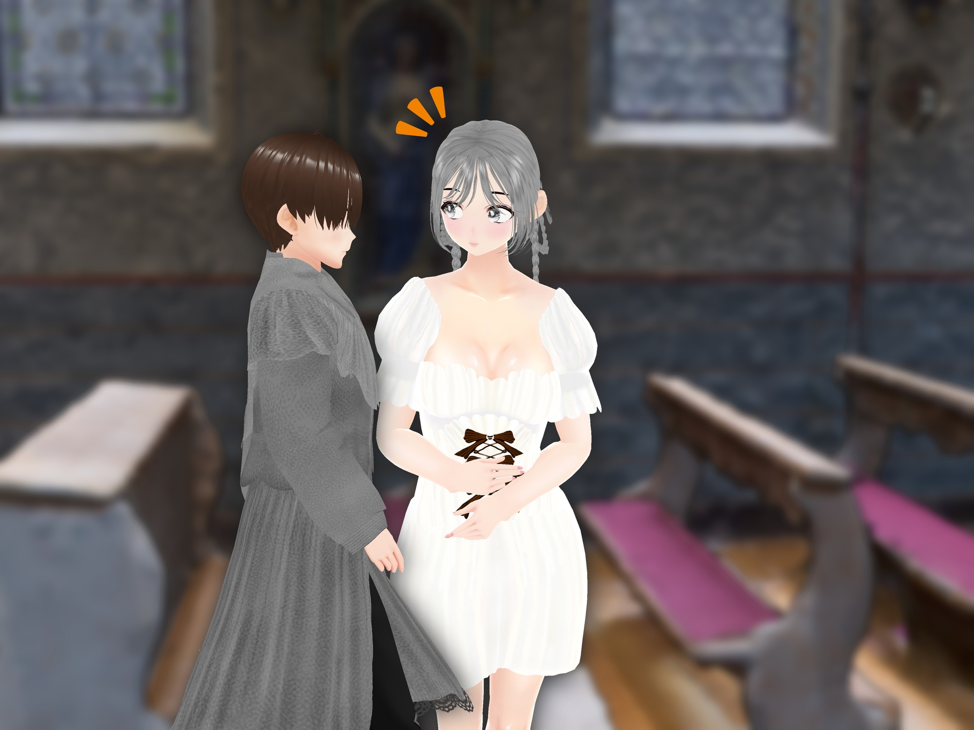 女子だけデカく 男子を追い抜く 成長音～教会編～ 画像10