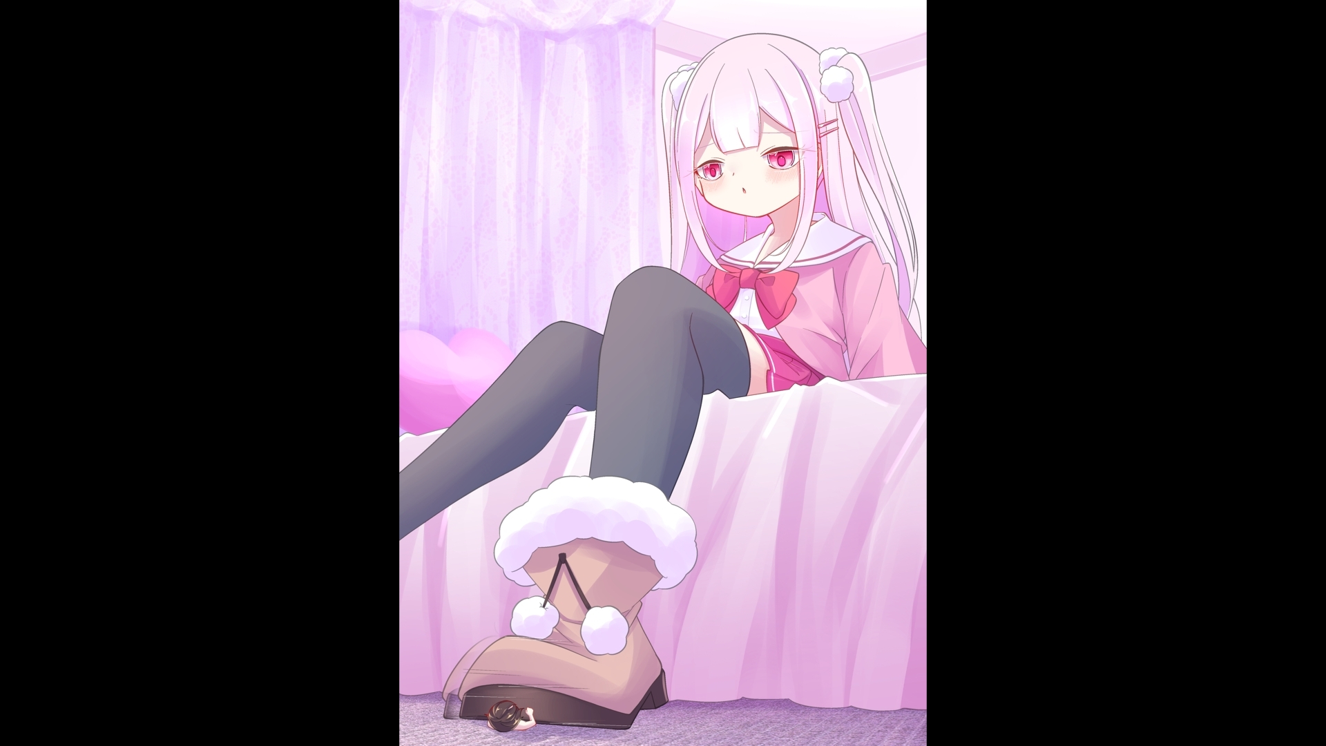 【サイズフェチ】クリスマスに届いた小人さんを温める 画像4