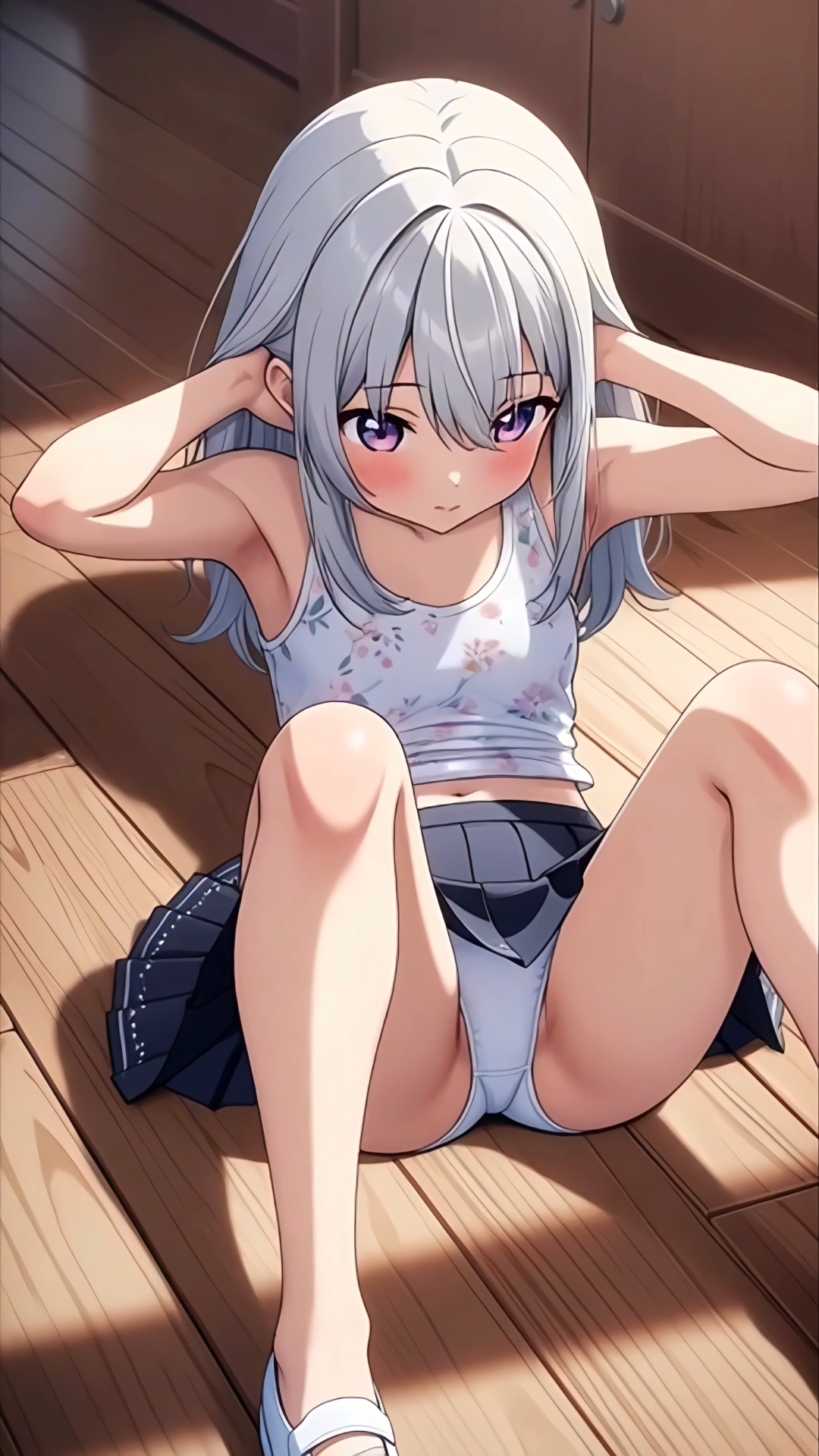 スポーツパンチラショート動画_8