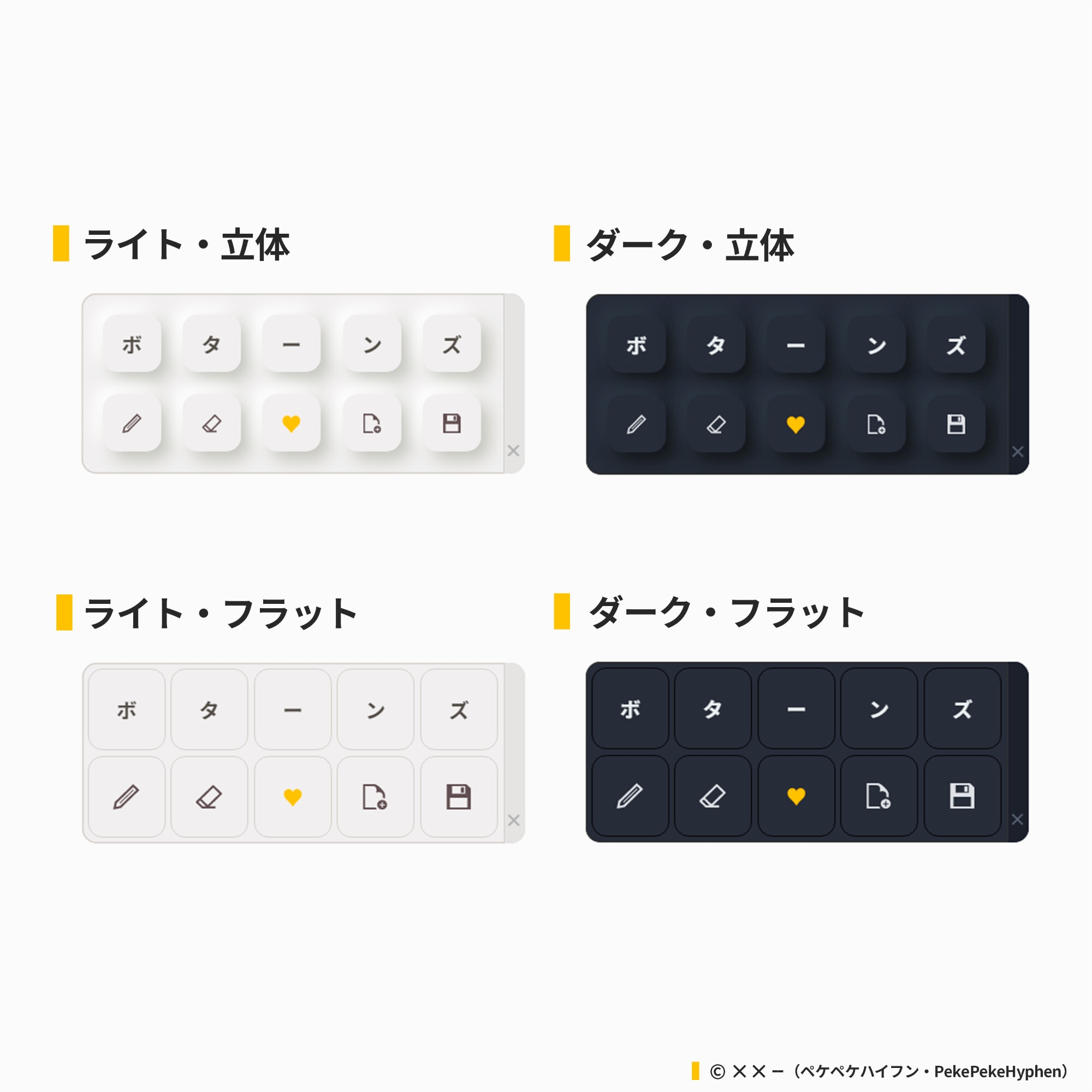 【タッチ/マウス操作対応】ショートカットキー入力ソフト 『ボターンズ ( Botannz ) 』