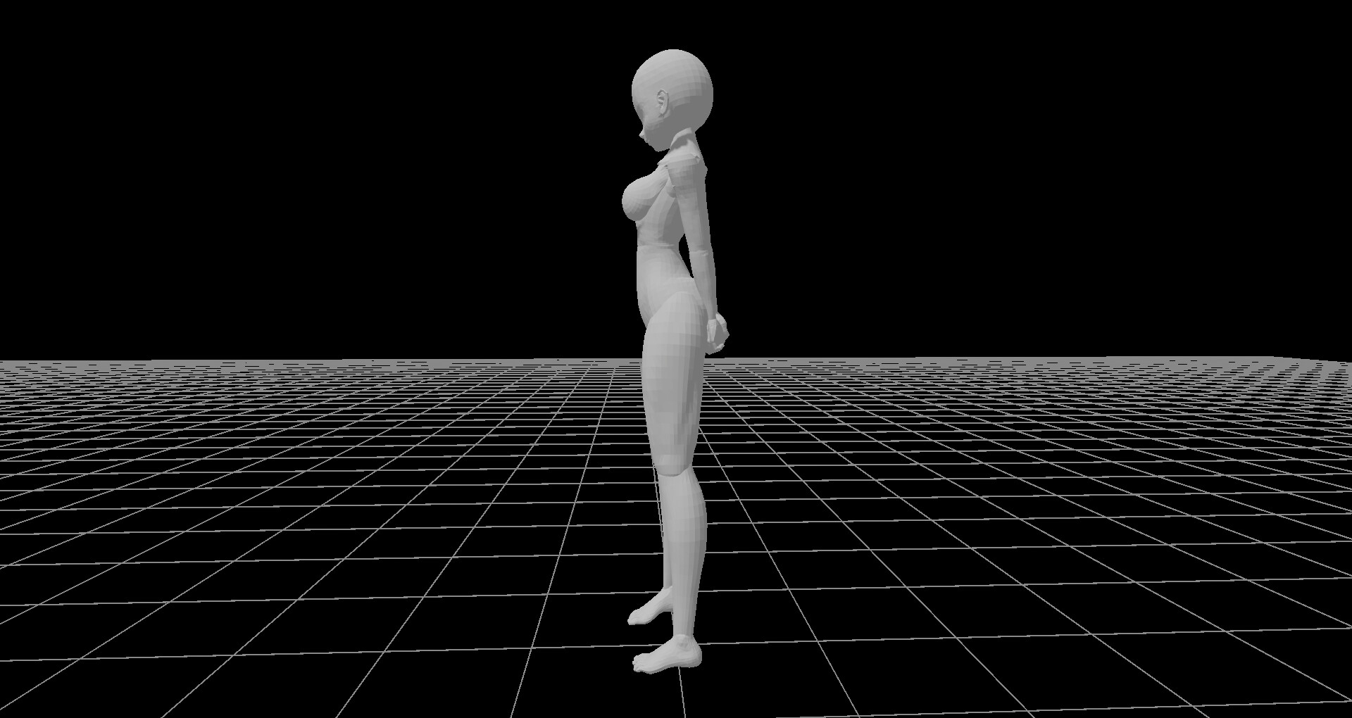 6頭身少女モデルおよび360度レンダリング画像、3Dビューワーソフト同梱