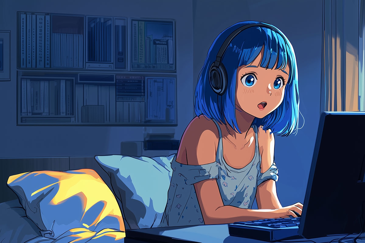 【彼女はエッチな配信者!】 チャットガールあおいオナ配信!【Vol.9】 男の娘！?男装気分で漢オナニー！ 画像1