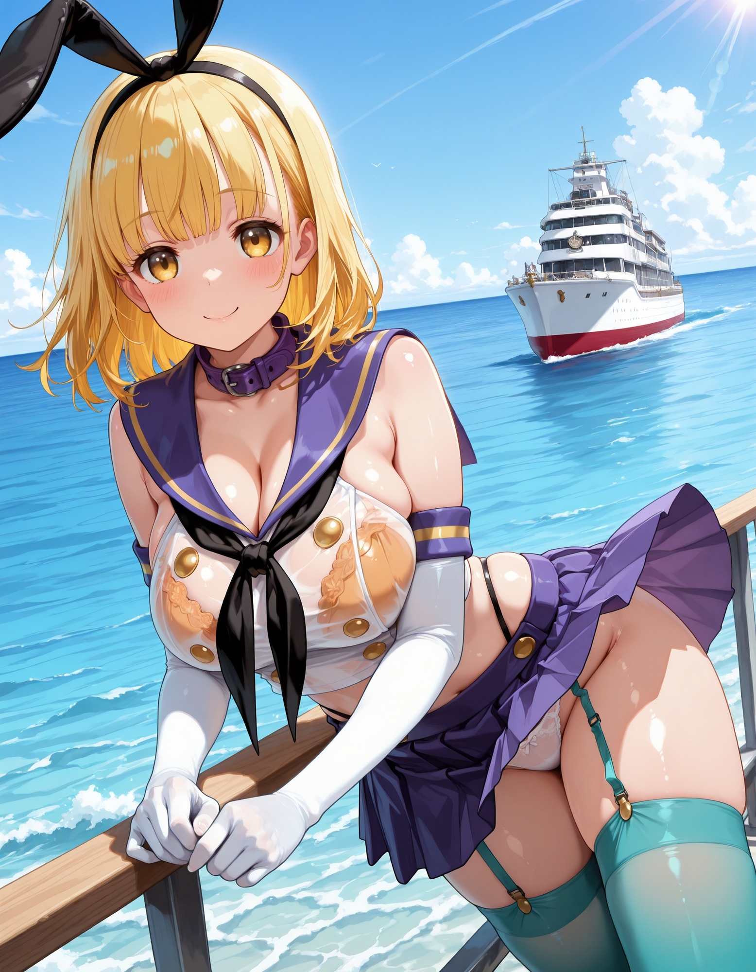 しまかぜコスでパンチラ2_1