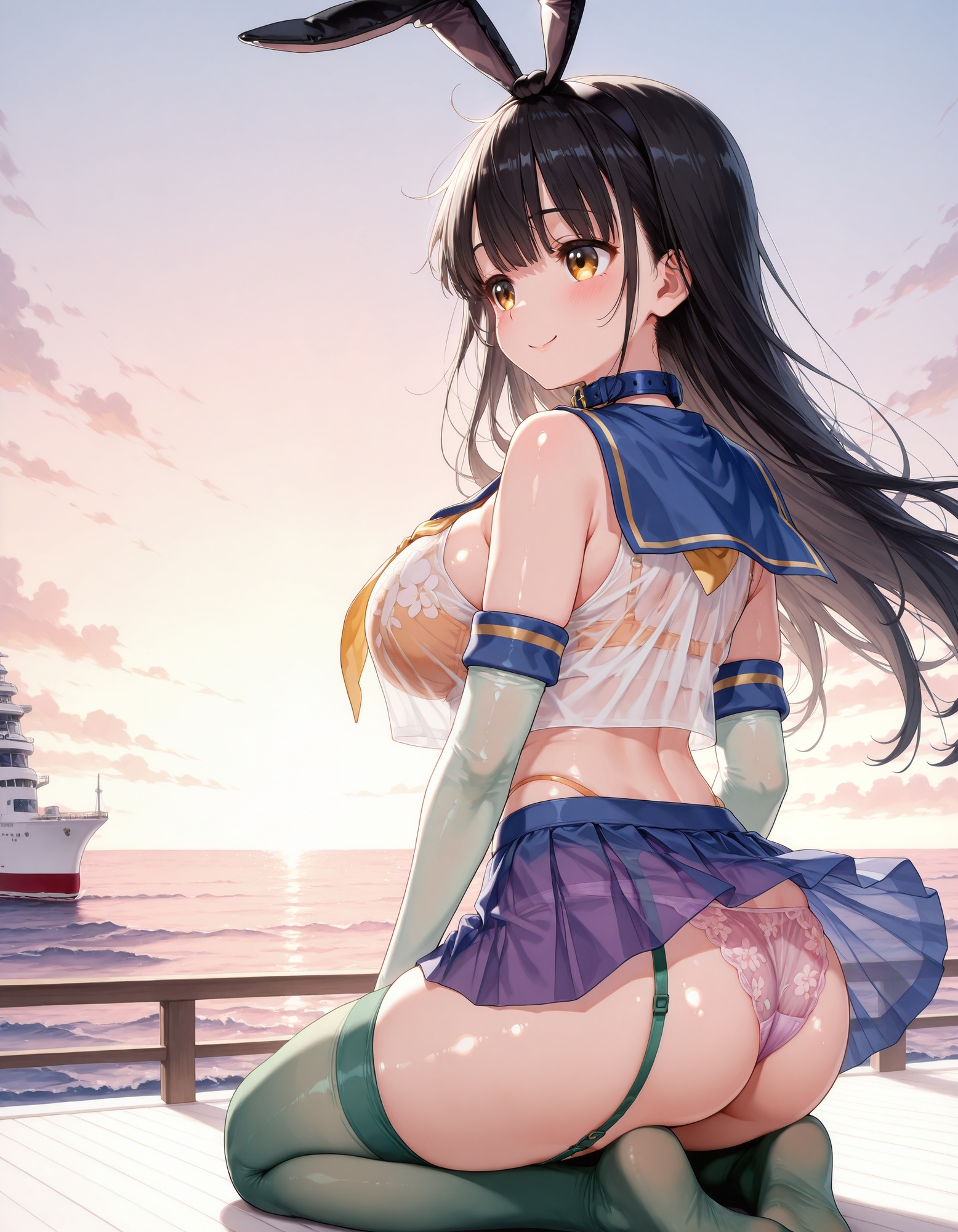 しまかぜコスでパンチラ2_3