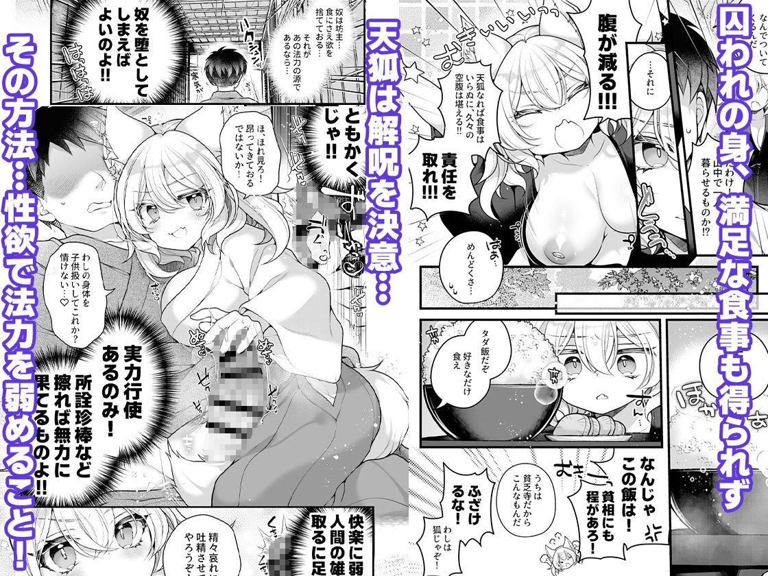 一千年を生きる天狐のわしが人の子など孕みとうない!! 画像2