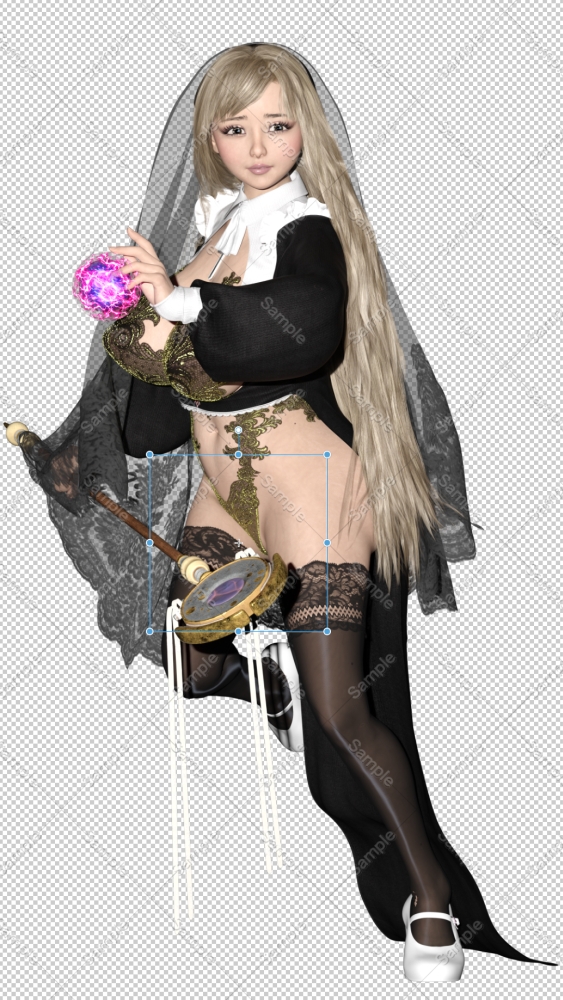 素材屋☆歌う宝石箱☆画像素材(性なる聖女)