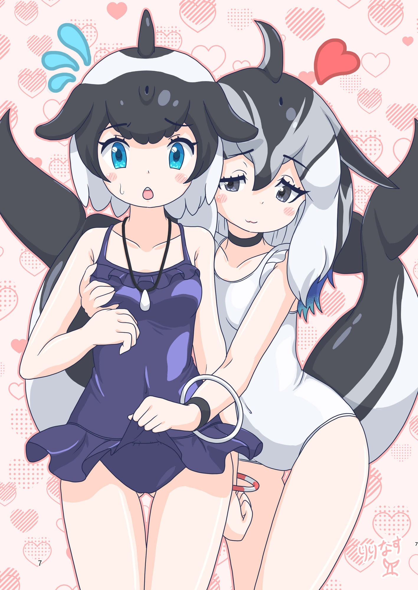 けもフレスクール水着合同 画像2