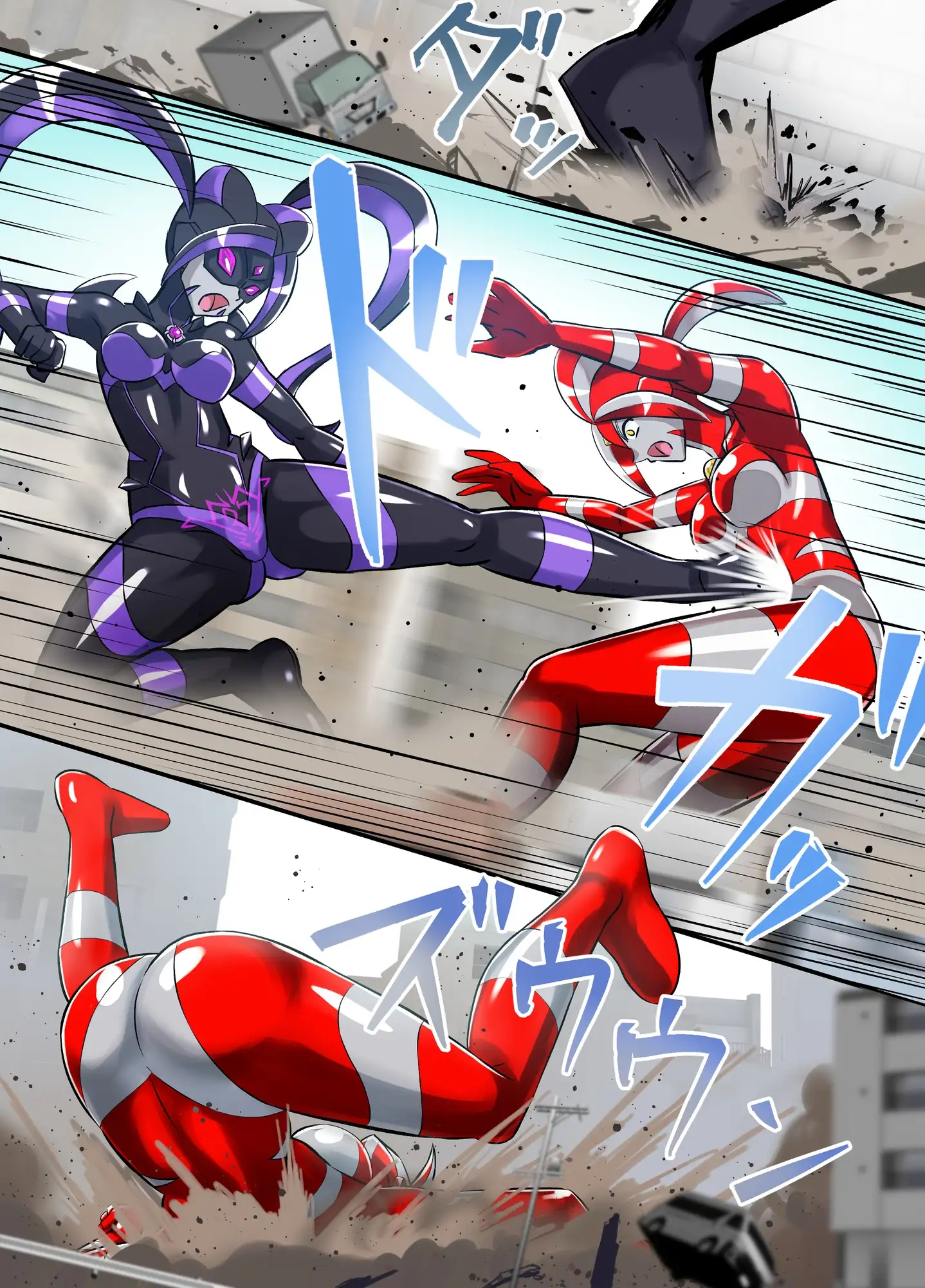 アルティメットレナ 第6話 決戦！VSアルティメットニナ！ サンプル画像 8