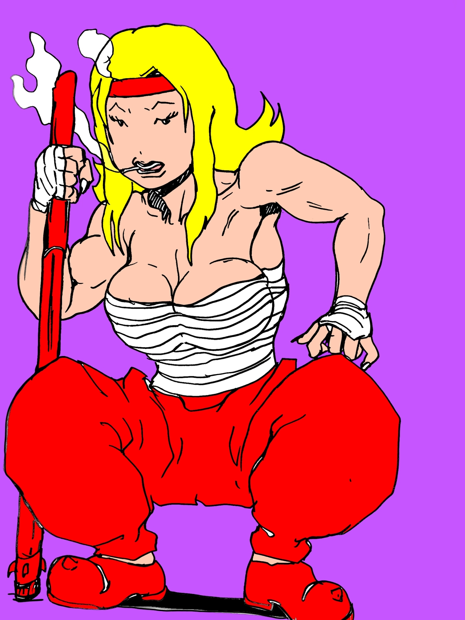 コスプレ接待ヤンママ 画像1