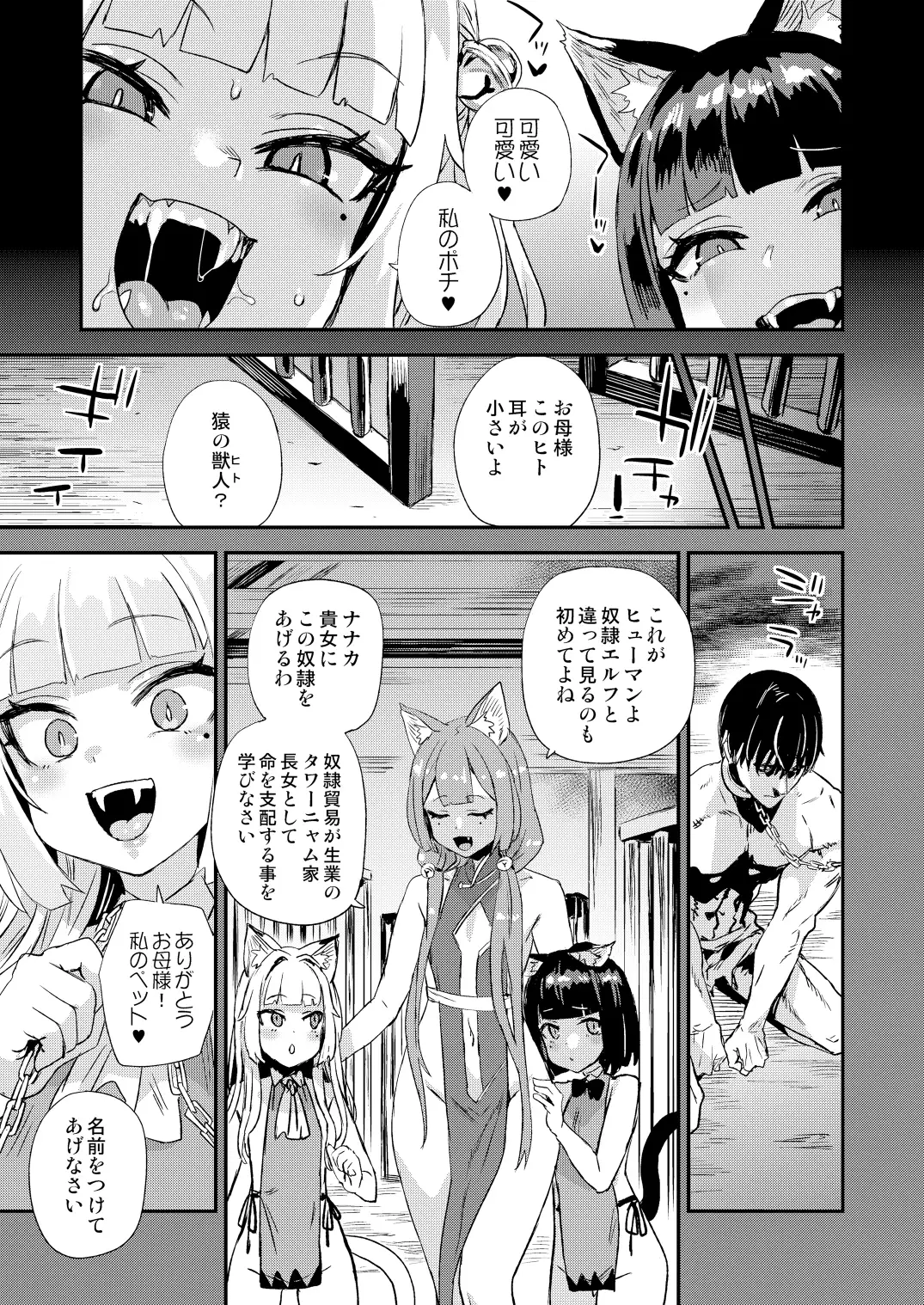 【简体中文版】猫族少女饲养人类。