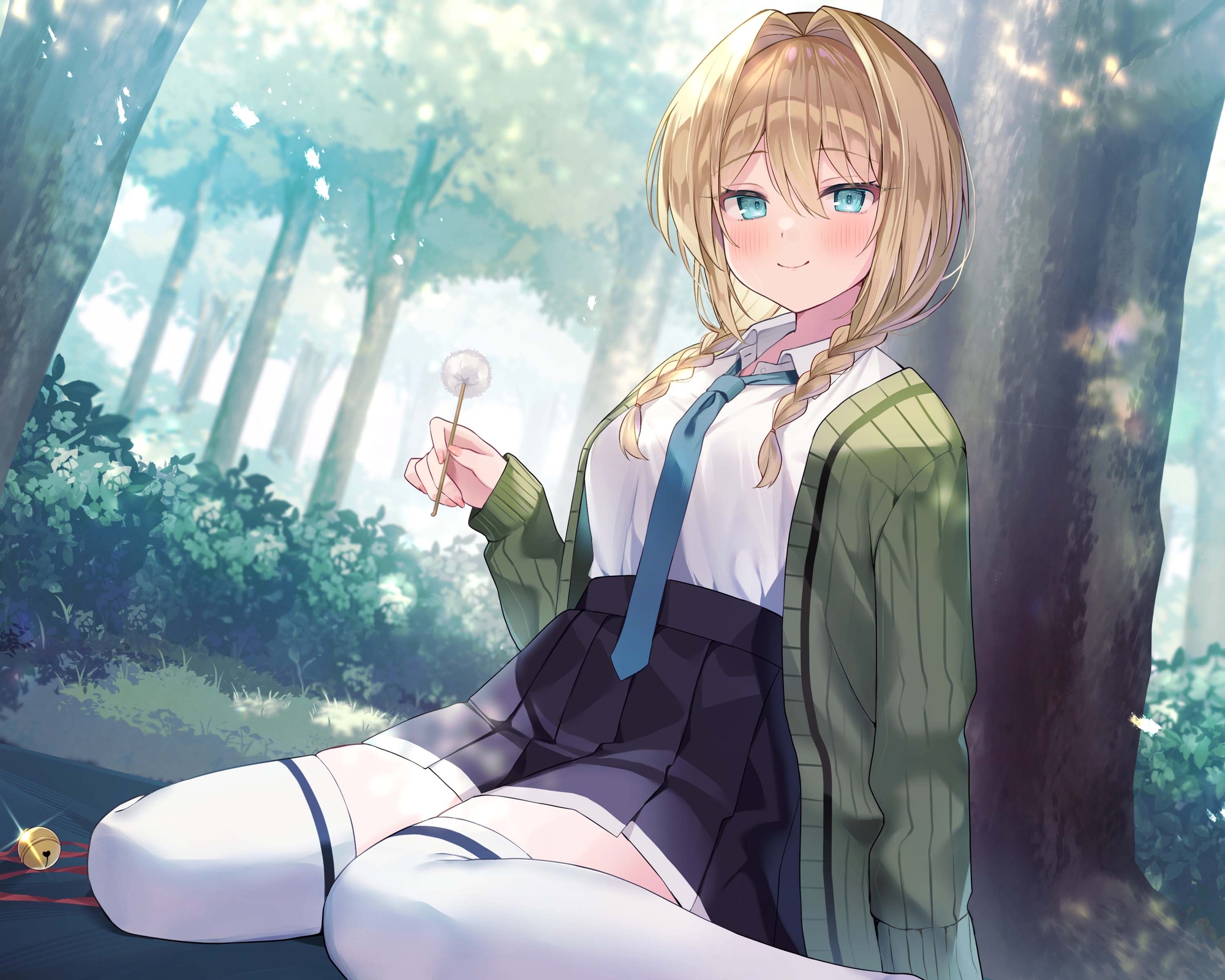 【2026年02月07日迄限定特典】高嶺の花と森の中✨～蝶華女子高校2年3組 鈴の音を響かせながら散歩する人懐っこいハーフな女子高生 棗いろは【CV.田澤茉純】 画像3