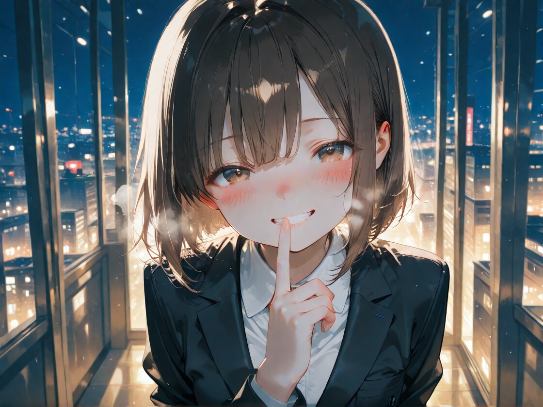 【シチュボ x 実演オナニー】一般OLちゃんとエッチな残業！?深夜のオフィスでアヘイキ潮吹きセックス！ 画像3