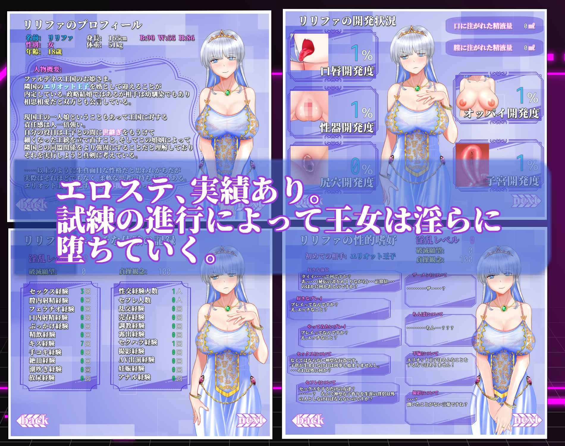 お姫さまにもできるNTR計画（サレンダーミルク） サンプル2