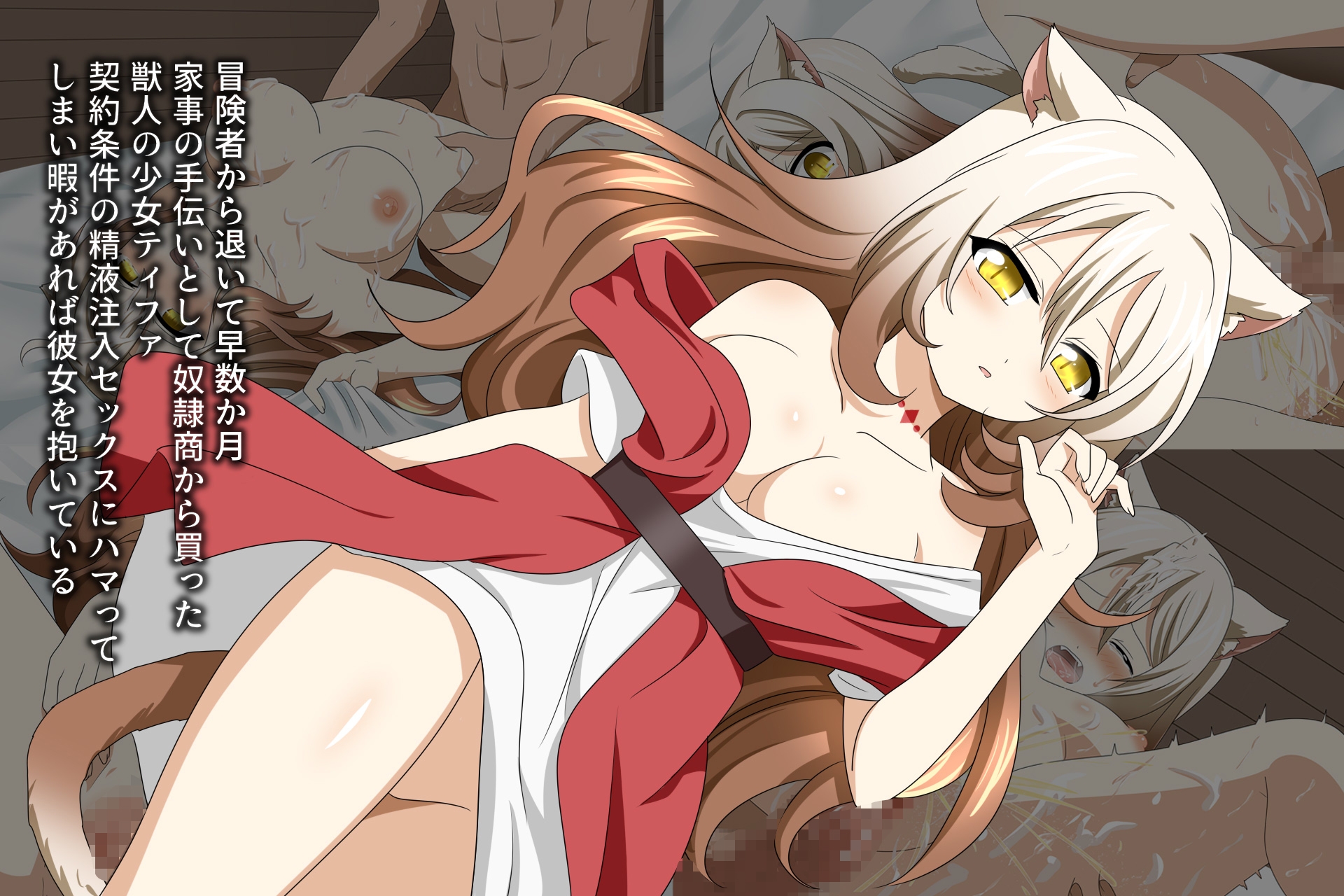 獣人奴○と迷子の羊ー問答無用で苗床にされちゃいましたー 画像1