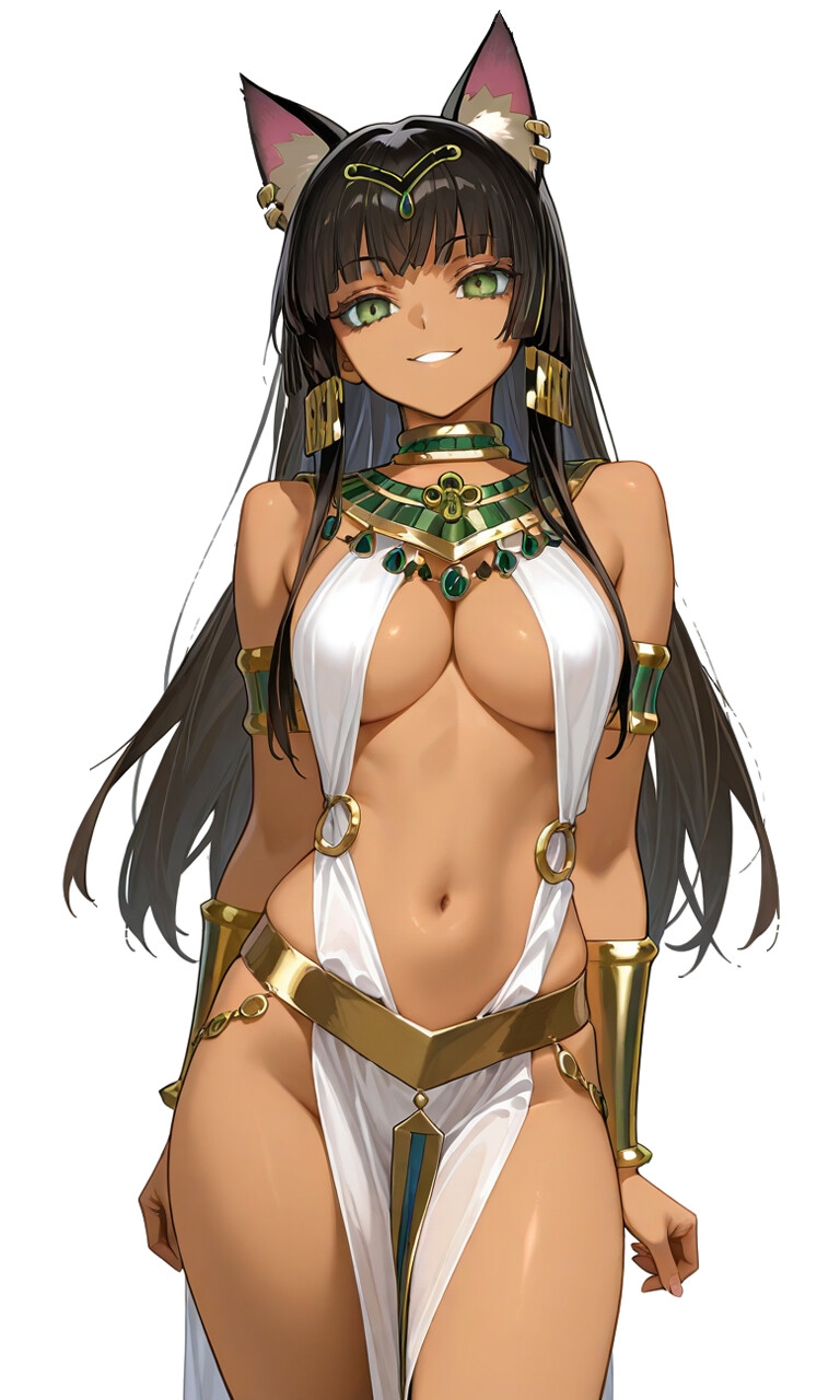 【1時間】褐色バステト神はパイズリ占いがしたい～未来永劫あなた(ご主人様)にお仕えします♡〜【ファンタジー/けもみみ/KU100バイノーラル】 画像6