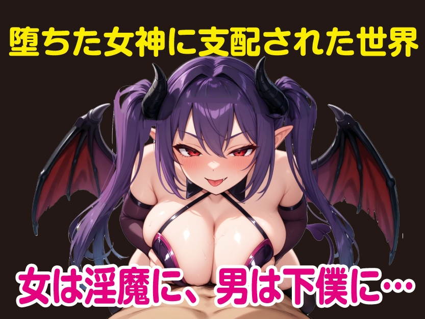 堕ちた女神リリスとサキュバス軍団_1