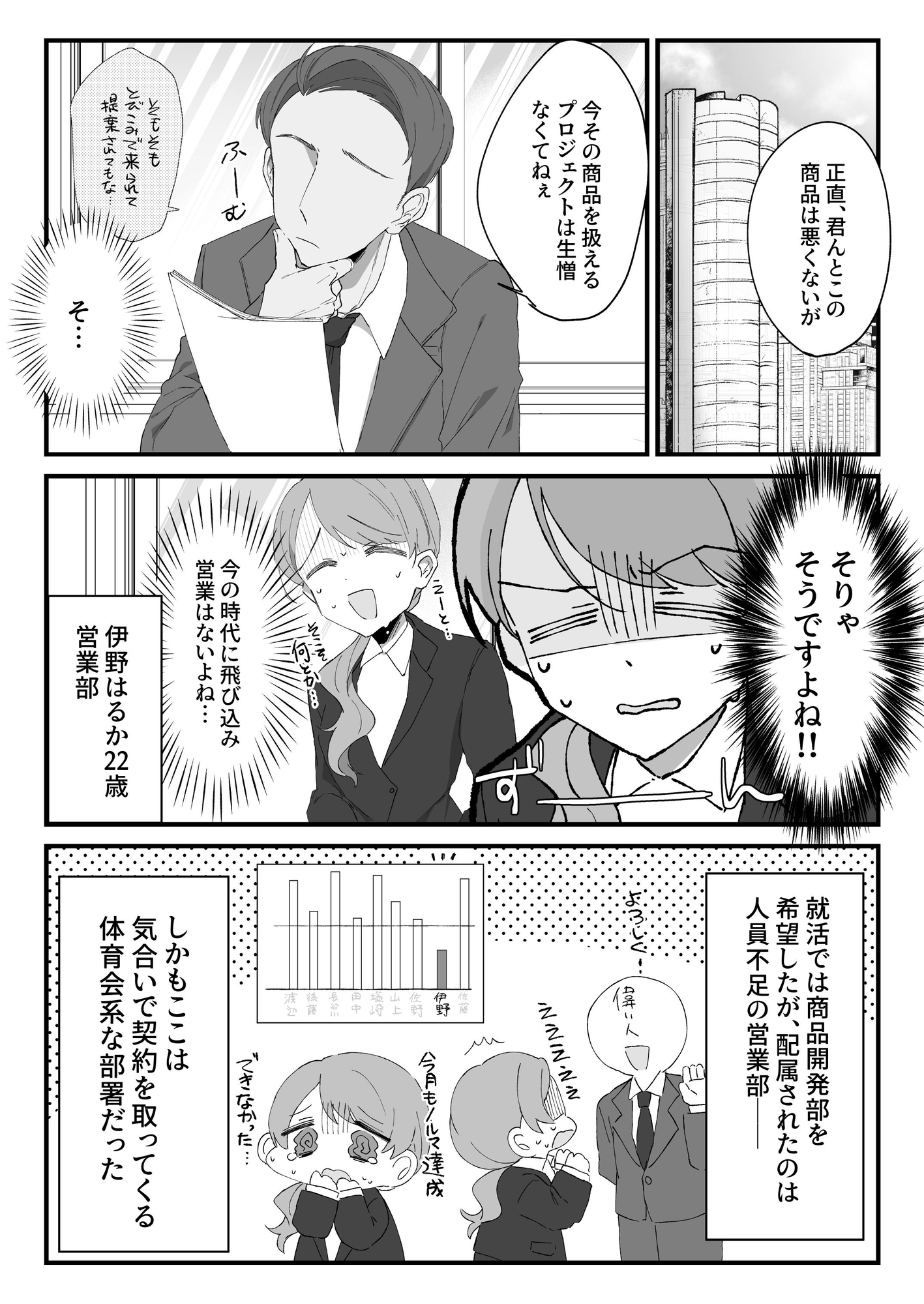 新卒ちゃんの契約の取り方 画像1