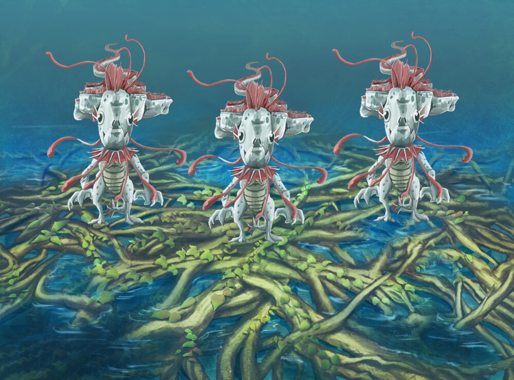 【フロント・サイドビューの2way対応可】RPG モンスター・エネミー素材集 ○ Vol.2:【 大海 】