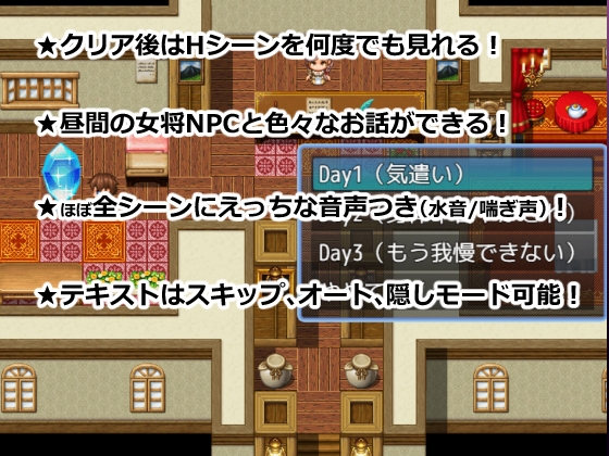 宿屋のNPCと… 異世界RPGでお泊まりシミュレーション_6