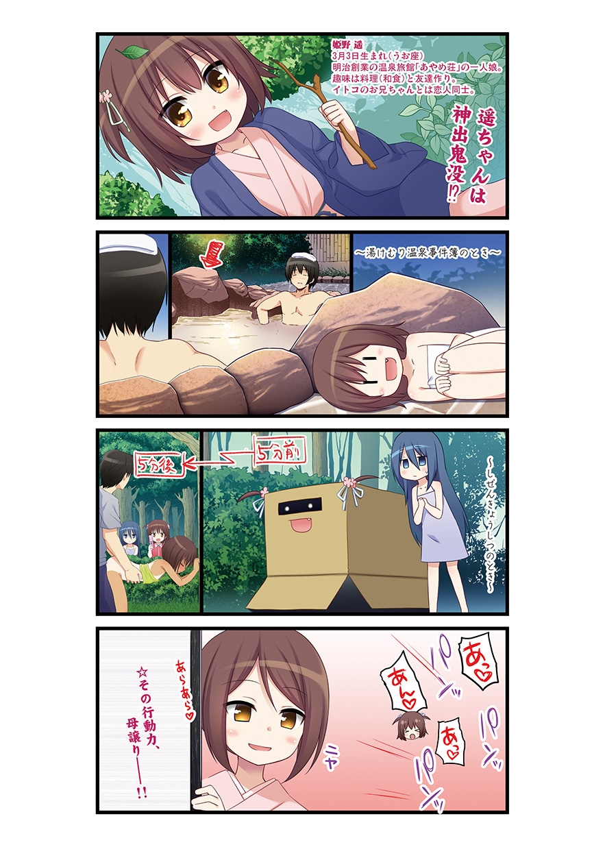 湯けむり温泉事件簿~花湯町よんこま情緒篇~ 画像1