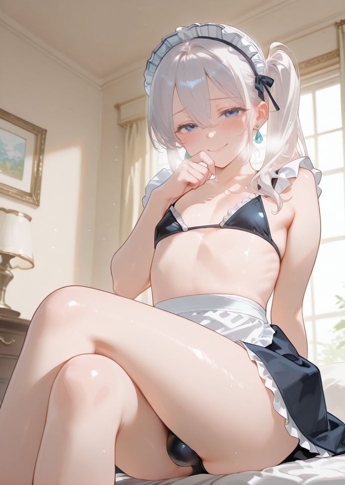 ちょっとエッチな男の子たち!CG集メイド服篇2_5