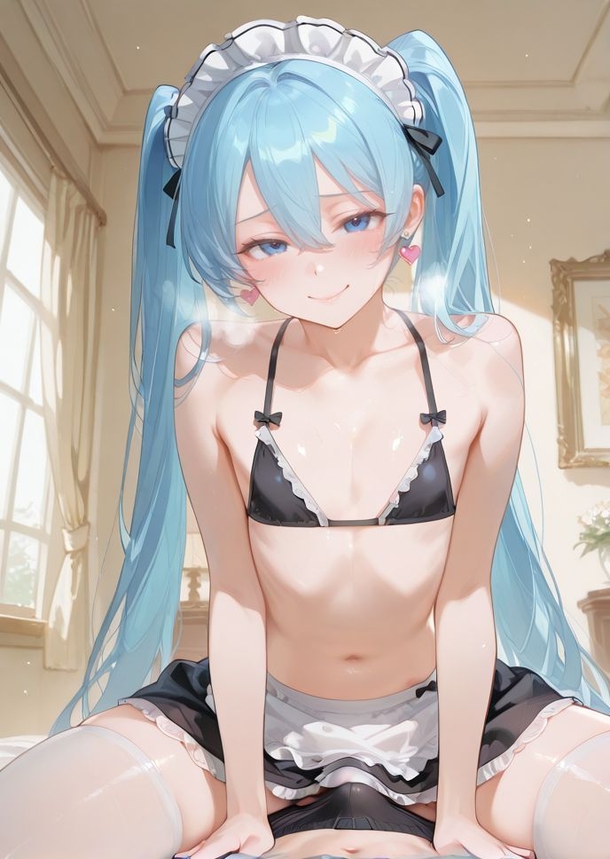 ちょっとエッチな男の子たち！CG集メイド服篇3_6