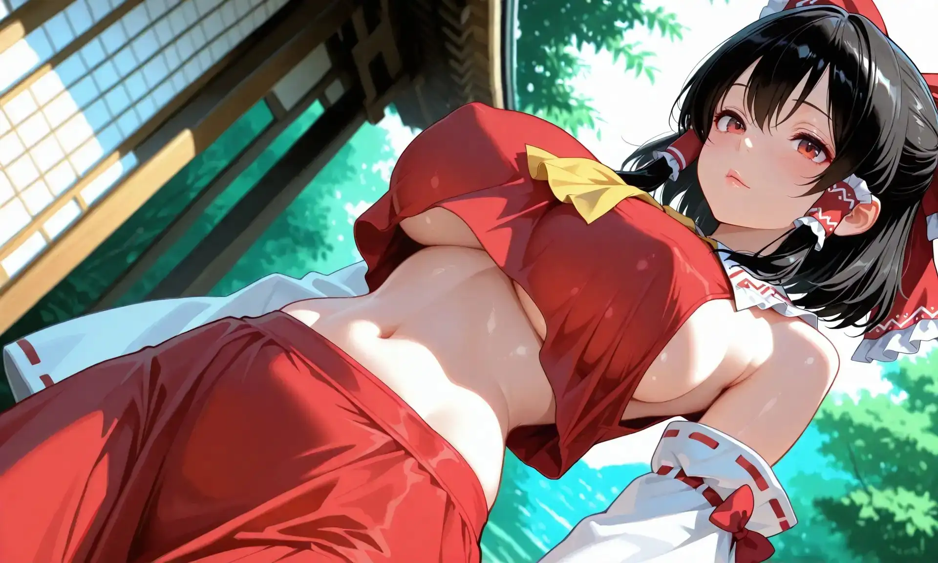 博麗の巫女、霊夢の本気子作りアヘヅラ白書 サンプル画像 2