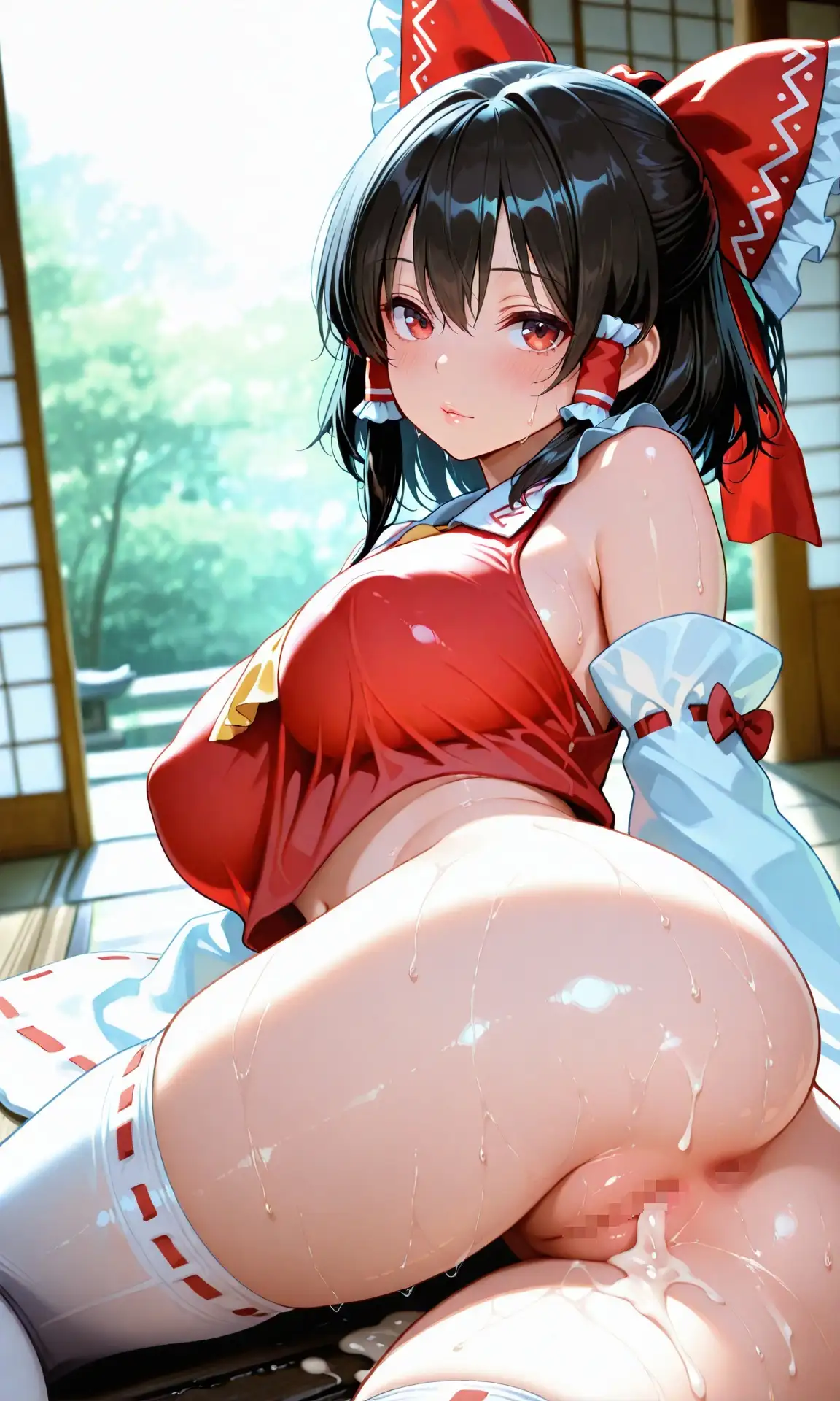 博麗の巫女、霊夢の本気子作りアヘヅラ白書 サンプル画像 7