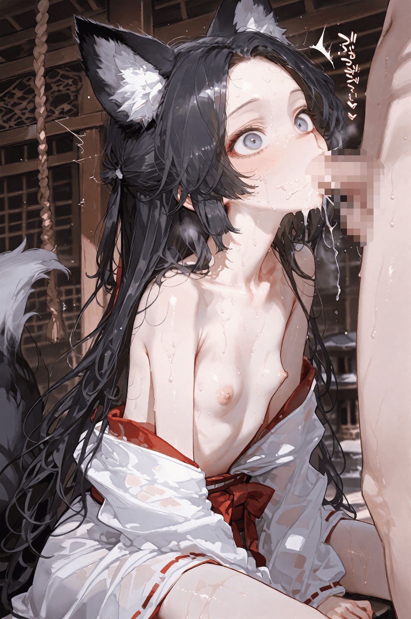 狐巫女がいる神社_8