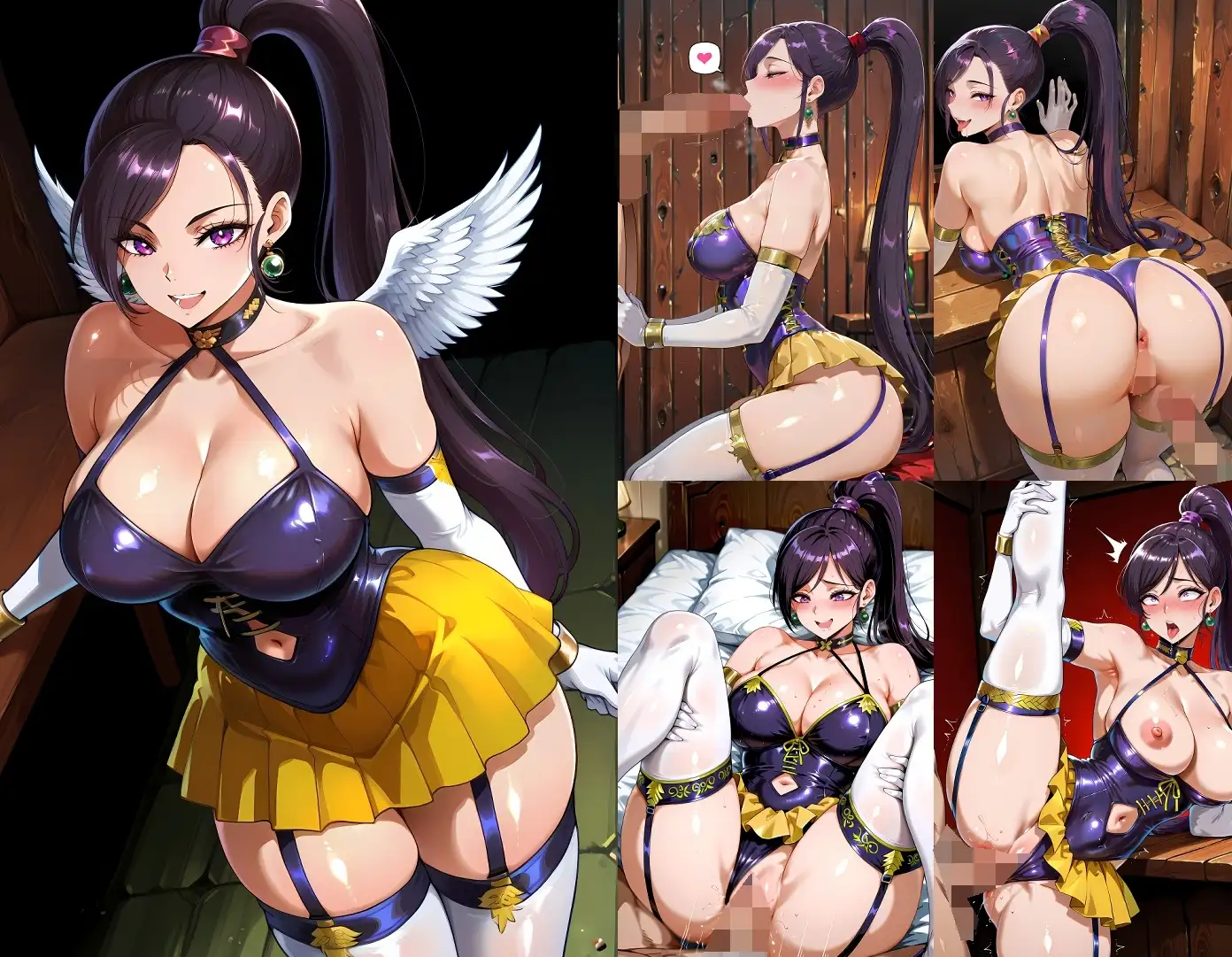 姫系女武闘家とイチャコスエッチ サンプル画像 3