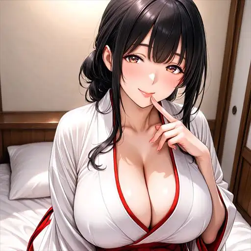 巨乳×巫女 サンプル画像 7