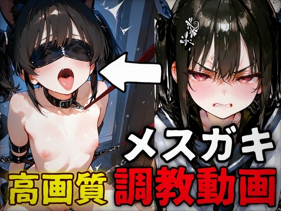 メ○ガキを調教するだけの動画
