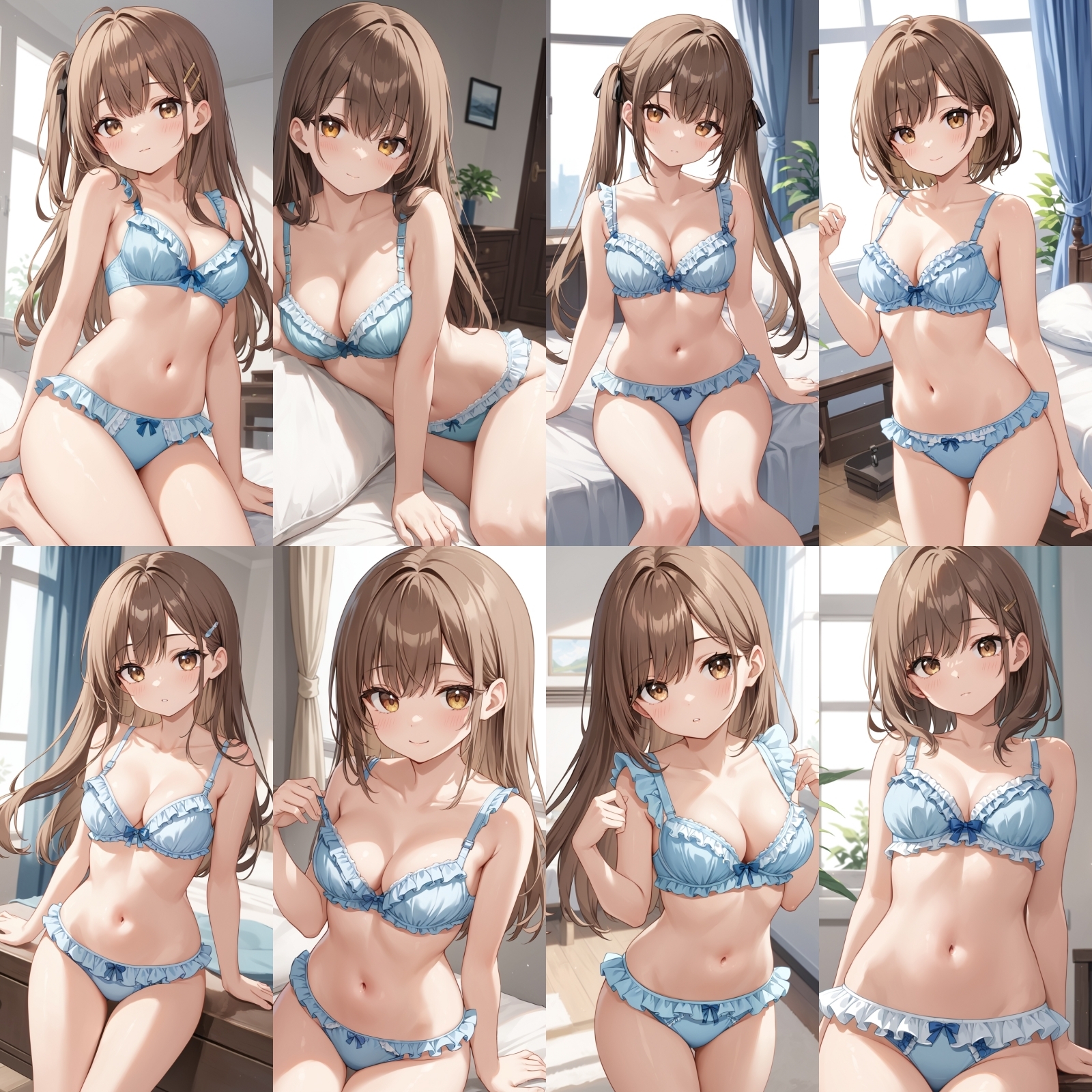 フリフリの下着で誘惑してくる彼女【500枚】_1