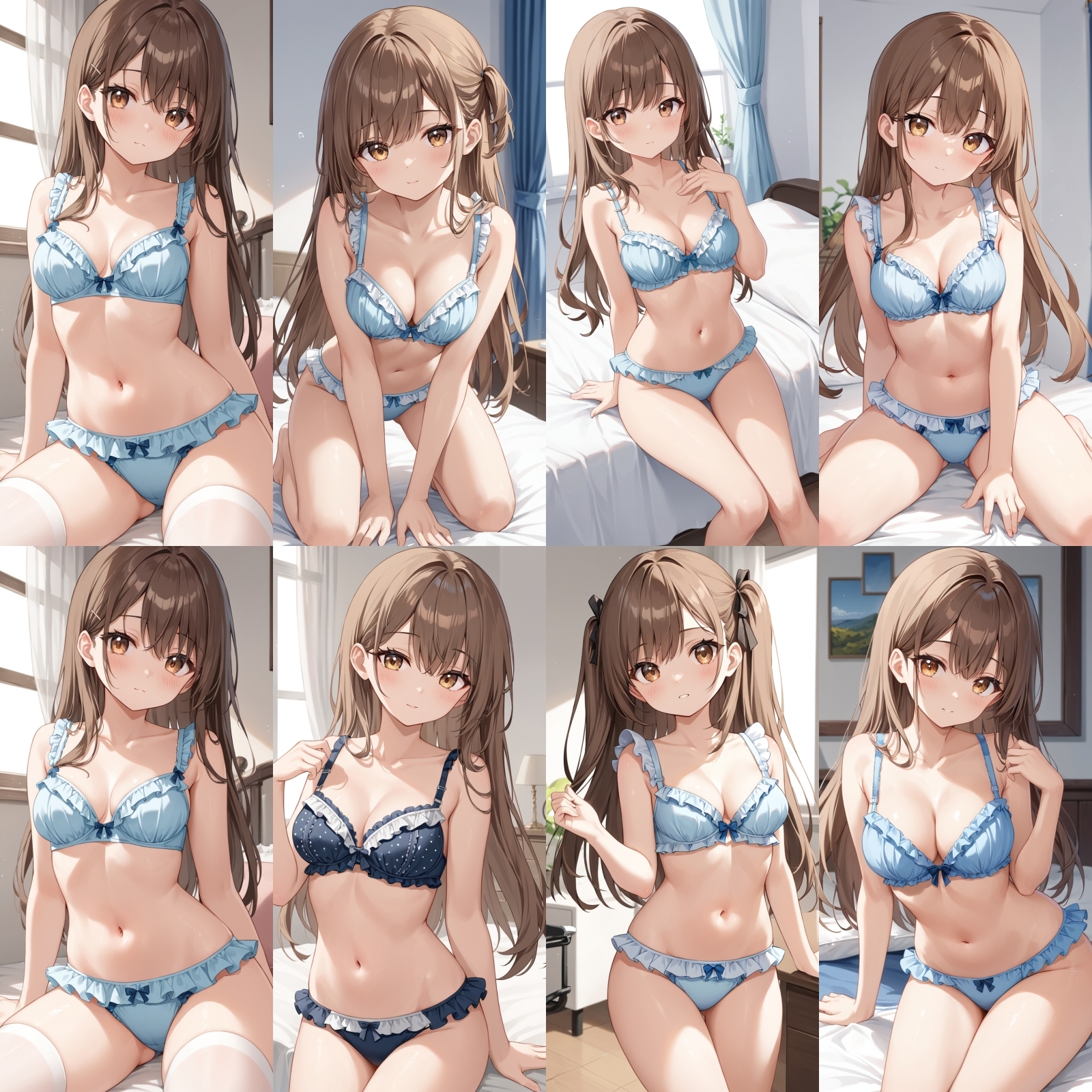 フリフリの下着で誘惑してくる彼女【500枚】_2