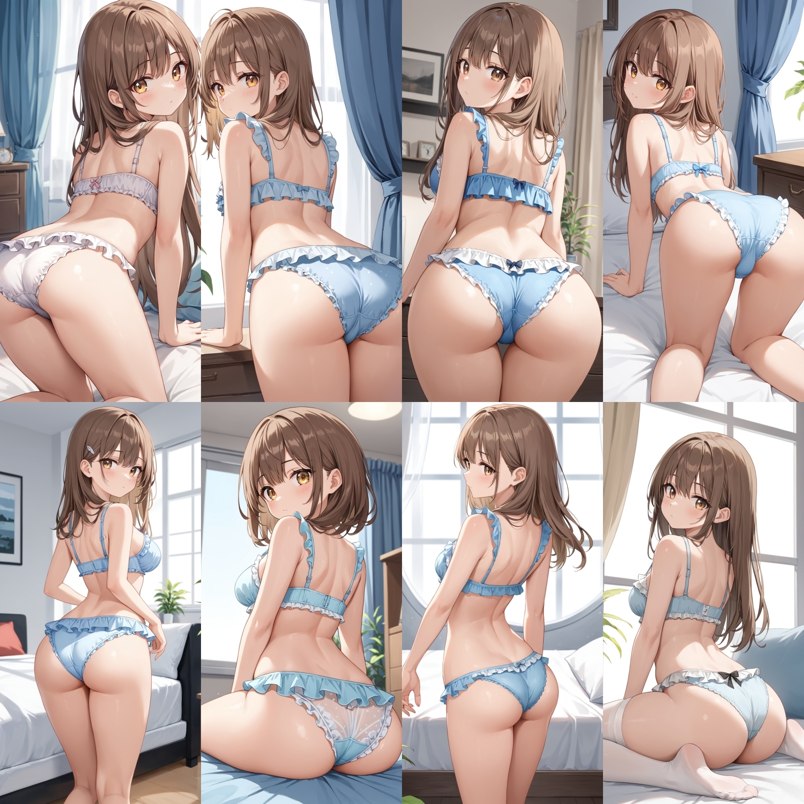 フリフリの下着で誘惑してくる彼女【500枚】_6