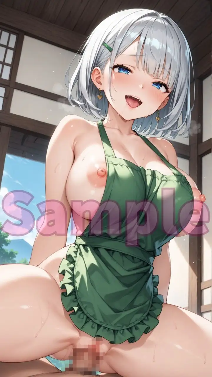 淫乱はだかエプロン女子たちがあなたとスペルマを包み込む！ サンプル画像 3