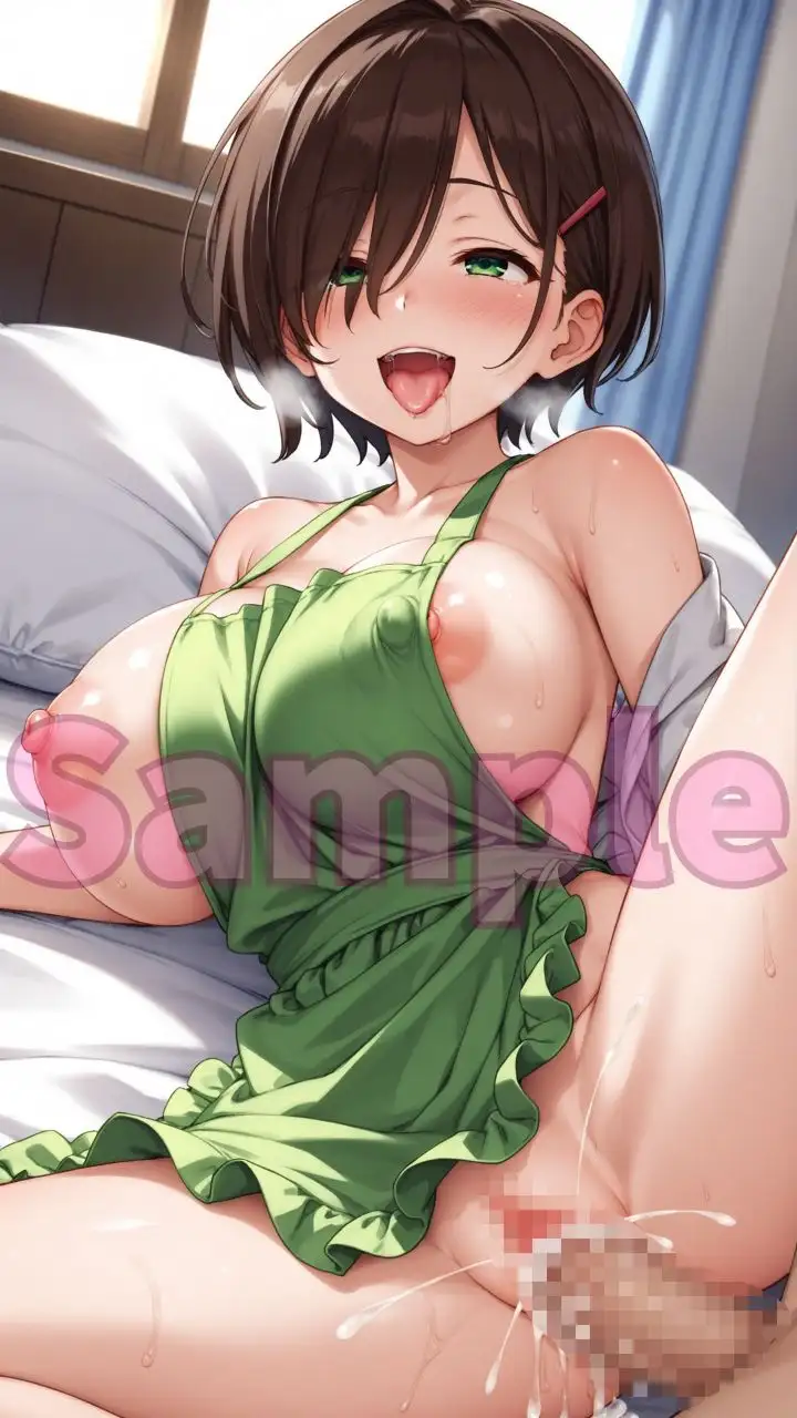 淫乱はだかエプロン女子たちがあなたとスペルマを包み込む！ サンプル画像 8