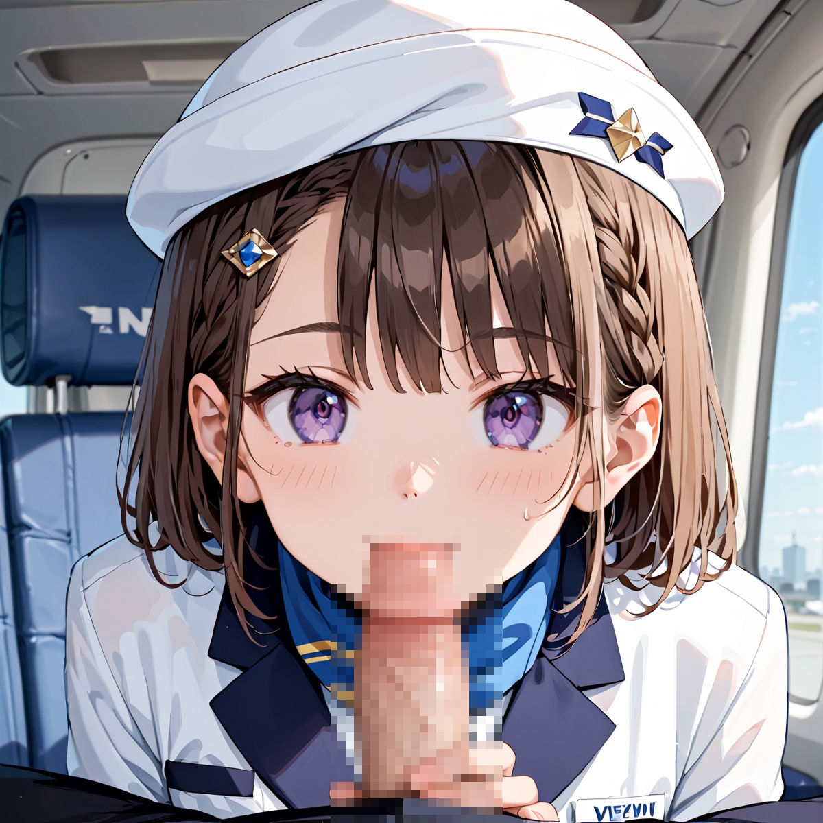 魅惑の機内サービス!HなCAさんとイくまでロングフライト!?vol.6_3