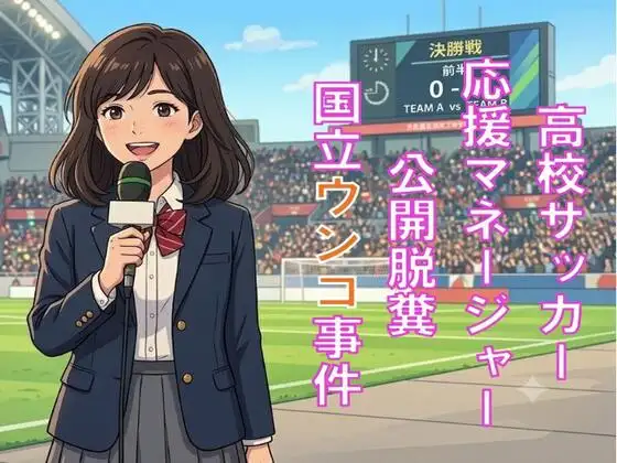 高校サッカー応援マネージャー公開脱糞。国立ウンコ事件
