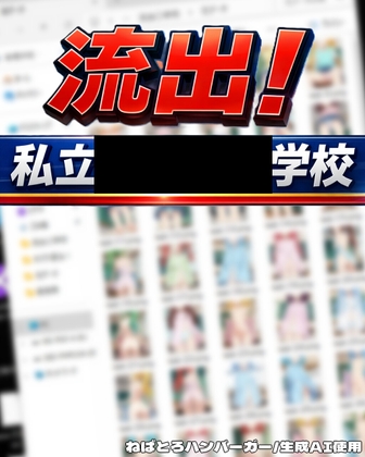 流出！ 私立□□□□学校