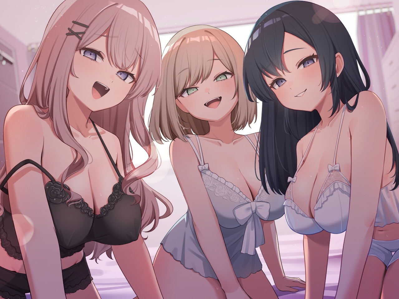 美人三姉妹の意地悪オナサポダンジョン♡探索が長引くほどクリアが難しくなる音声♪ 画像3