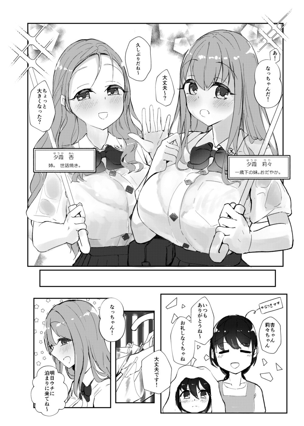 デカパイJKお姉ちゃんズとなかよしおとまり会 画像2