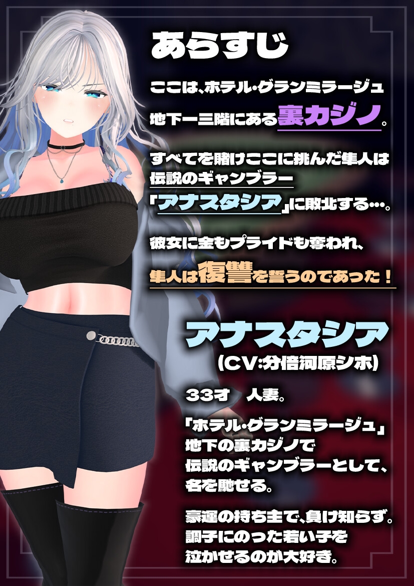 【CV:分倍河原シホ】脱衣ロシアンルーレット 画像1