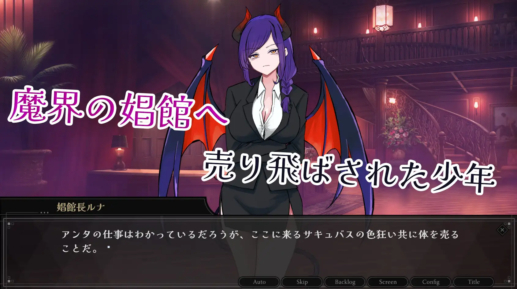 [SLG/AI汉化] サキュバス専用！逆レ○プ娼館へようこそ [百度/2.4G]