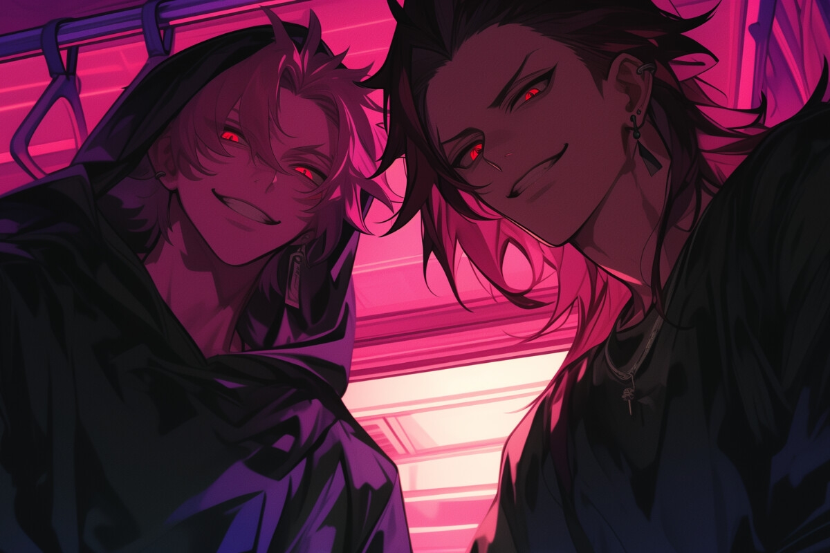 ⚠︎完全レイプ《痴漢✖︎超ドSな双子✖︎3P》興奮したら止まらない関西弁の兄とサイコパスヤンデレ弟【駅弁車内お漏らし二竿同時挿入子宮マゾ雌堕ち】独占ミュートver同梱-2画像