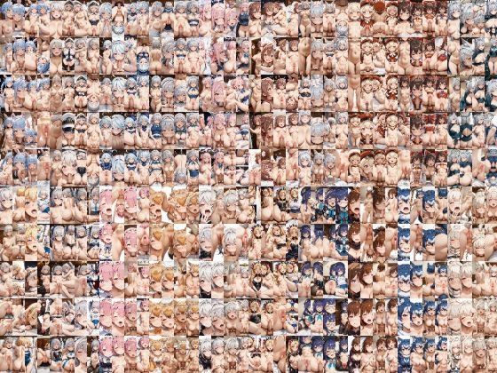 原作者原作者原作者様・公式とは一切関係ありません【【20キャラ×50シーン計1000枚】アニメマンガのあの子とエッチ！総集編4】　by　アニゲAI