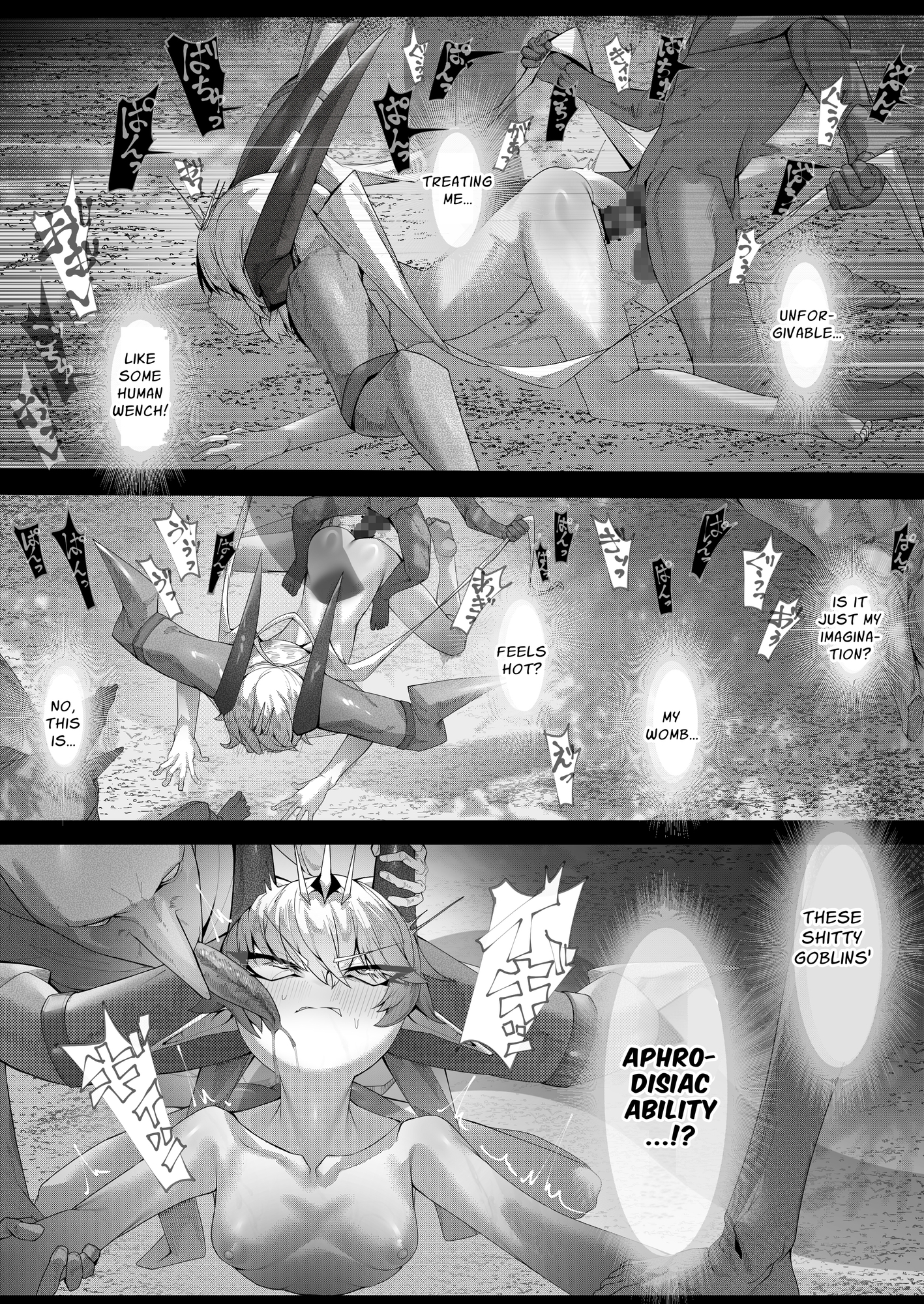 [ENG Ver.] Arrogant & Haughty, High-Handed, Superior Species Falls From Grace To Become A Goblin Fuckhole3